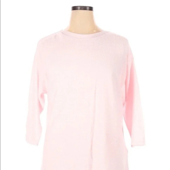 Chico’s pink knit sweater size 3/xlarge - Picture 1 of 7